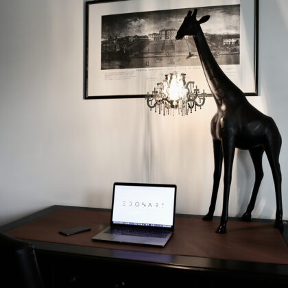 lampada da tavolo giraffa