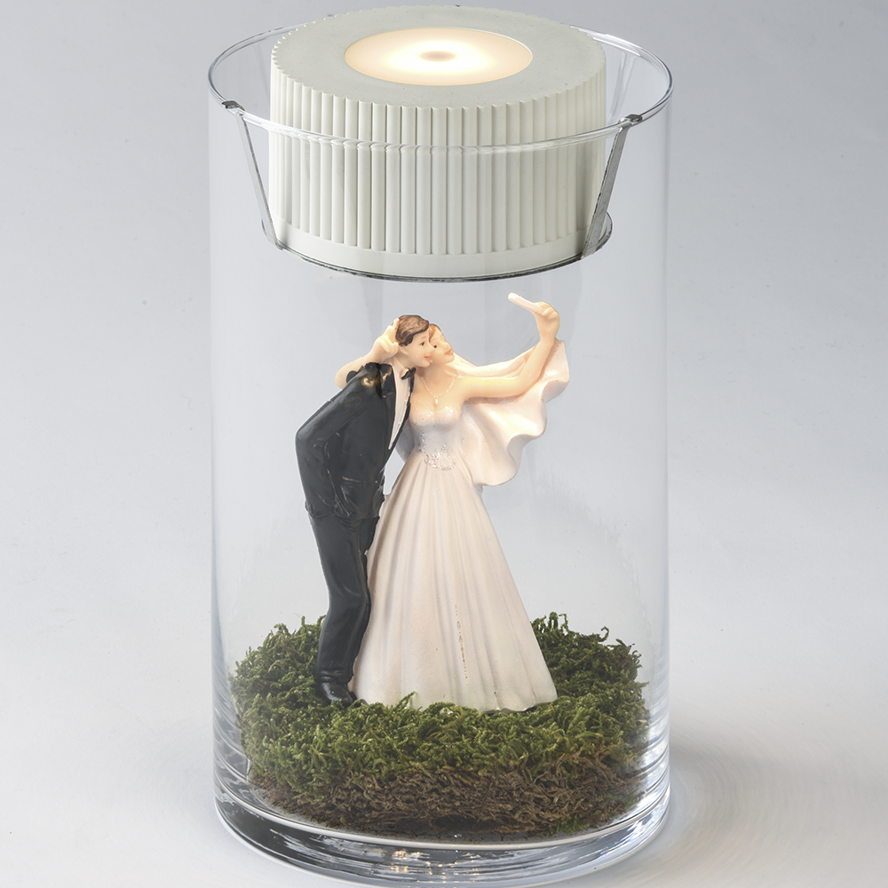 toqueglass3 centrotavola matrimonio sposi